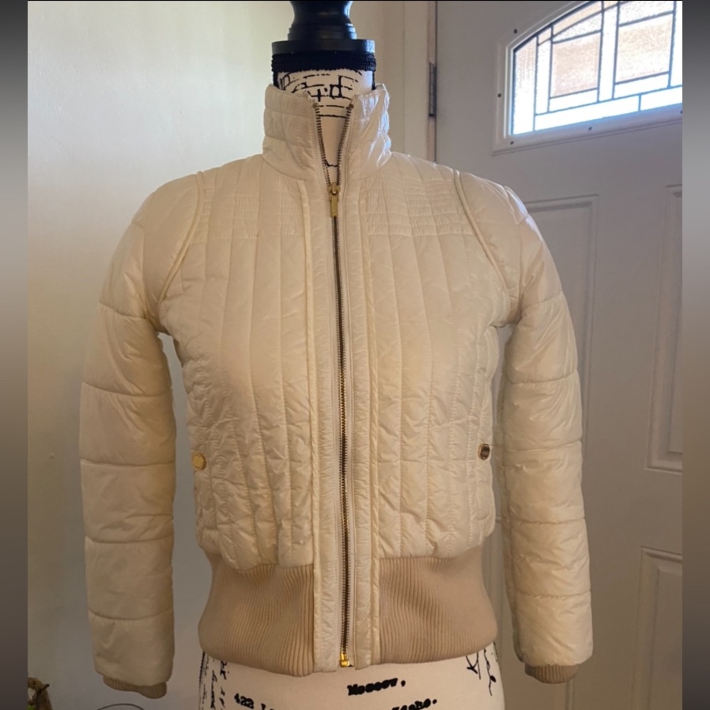 Kids Authentic Tory Burch Cream Outer Wear